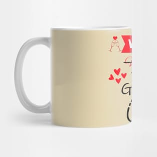 V Is For Valentine's Mug